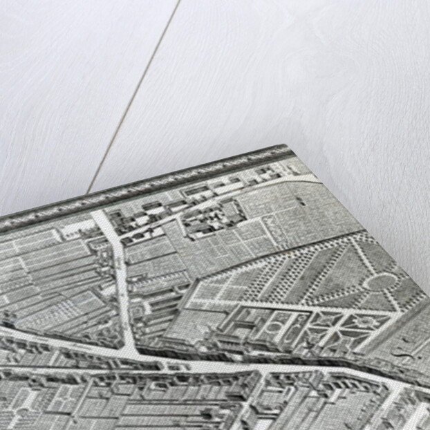 Plan of Paris, known as the 'Plan de Turgot' by Louis (after) Bretez