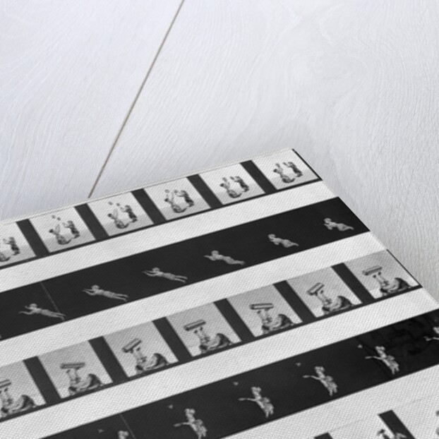 Picture strips for a praxinoscope, late 19th century by French School