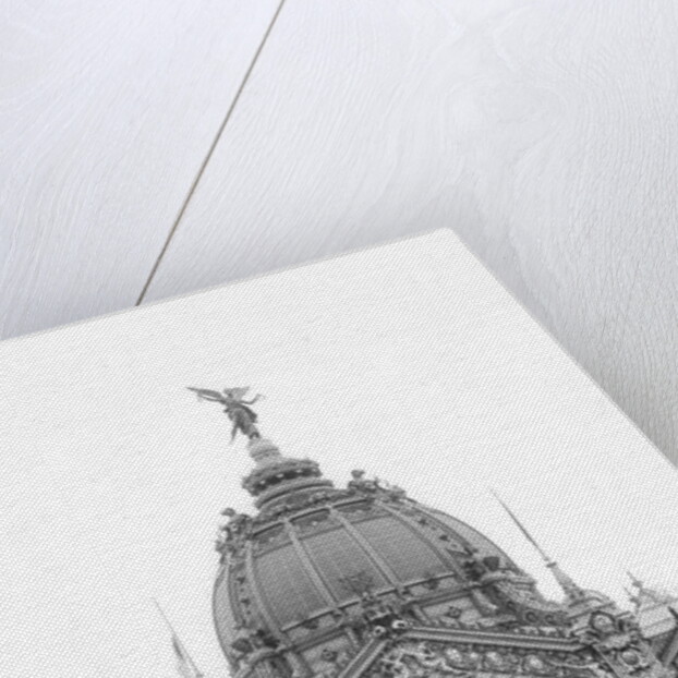 View of the Central Dome, Universal Exhibition, Paris, 1889 by Adolphe Giraudon