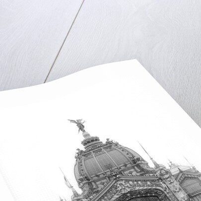 View of the Central Dome, Universal Exhibition, Paris, 1889 by Adolphe Giraudon