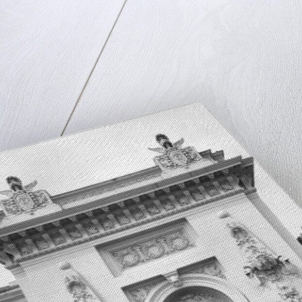 Gate of the military exhibition at the Universal Exhibition, Paris, 1889 by Adolphe Giraudon