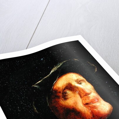 A Woman Laughing by Jan van de Venne