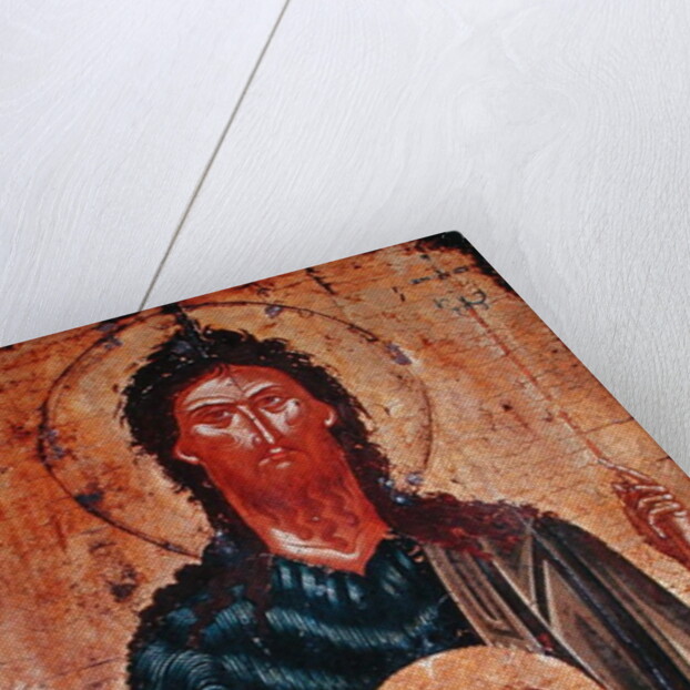 Icon of St. John the Forerunner by Cretan