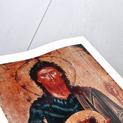 Icon of St. John the Forerunner by Cretan