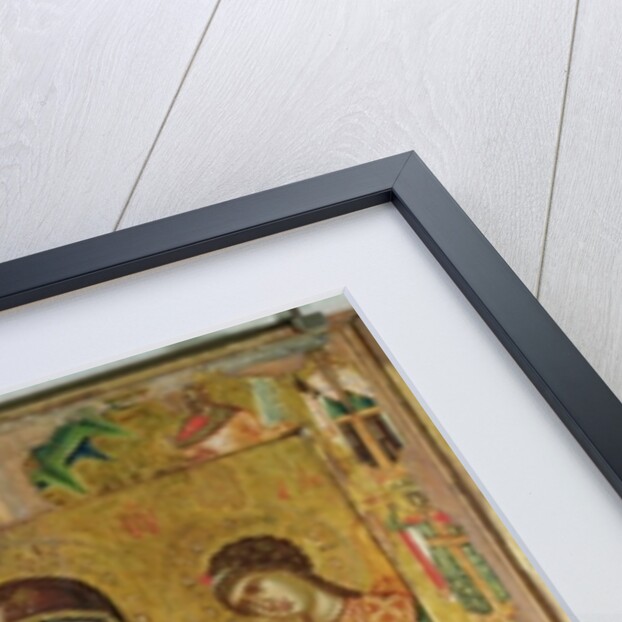 Icon of the Virgin and Child with Archangels and Prophets, 1578 by Longin Longin