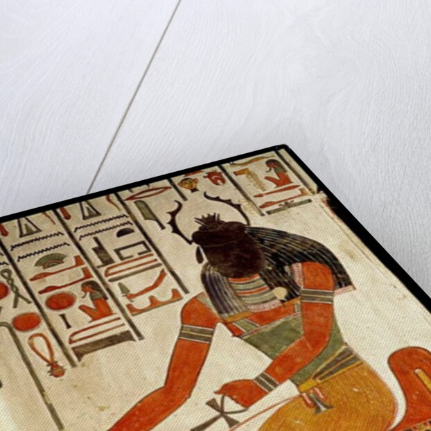 The god, Khepri by Egyptian 19th Dynasty