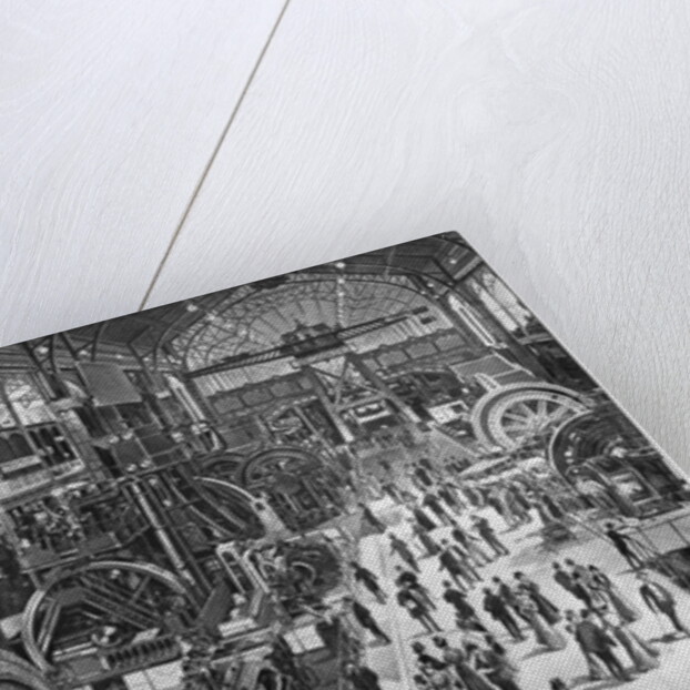 The French Electrical Machinery Gallery at the Universal Exhibition of 1900 by French School