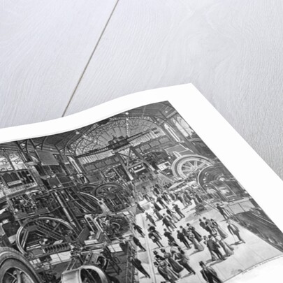 The French Electrical Machinery Gallery at the Universal Exhibition of 1900 by French School