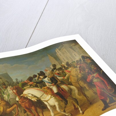 Napoleon Bonaparte Decorating the Grenadier Lazareff at Tilsit, 8th Jult 1807 by Jean Baptiste Debret