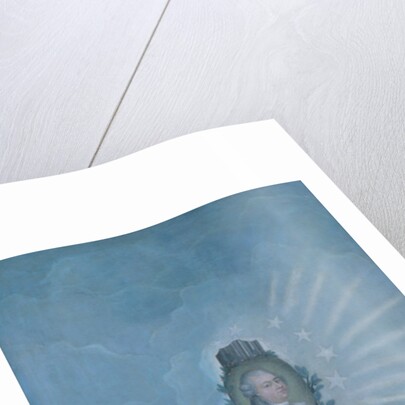 France Receiving the Wishes of the Nation from the Three Orders and presenting them to Louis XVI and Jacques Necker 1789 by Dubois