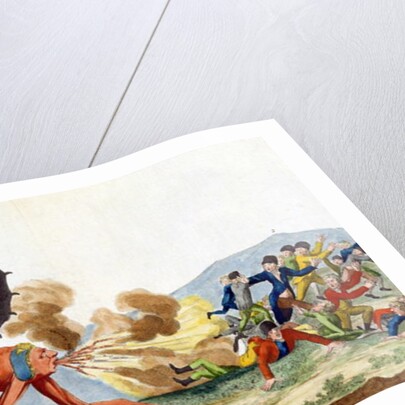 Caricature of the English Government, 1793 by Jacques Louis David