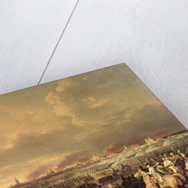 The Siege of Lille by Albert de Saxe-Tachen, 8th October 1792, 1845 by Hippolyte Lecomte