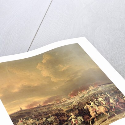 The Siege of Lille by Albert de Saxe-Tachen, 8th October 1792, 1845 by Hippolyte Lecomte