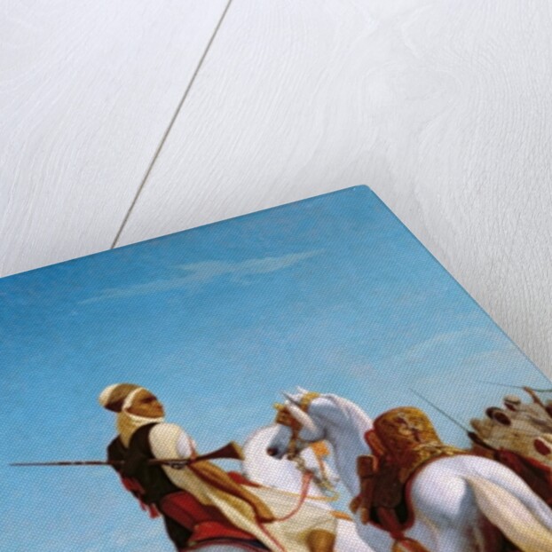 The Horse of Gaada, or The Horse of Submission, 1864 by Louis Eugene Ginain