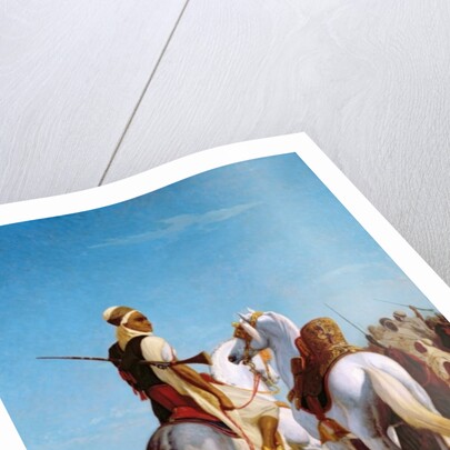 The Horse of Gaada, or The Horse of Submission, 1864 by Louis Eugene Ginain