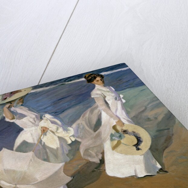 Strolling along the Seashore, 1909 by Joaquin Sorolla y Bastida