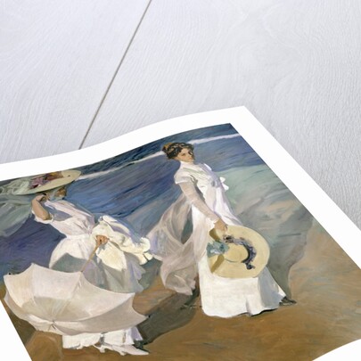 Strolling along the Seashore, 1909 by Joaquin Sorolla y Bastida