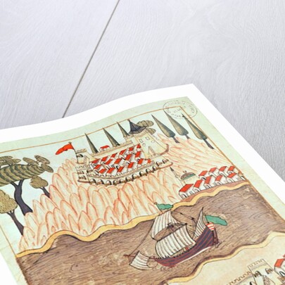 Two castles in the Black Sea, one in Greece and one in Anatolia by Islamic School