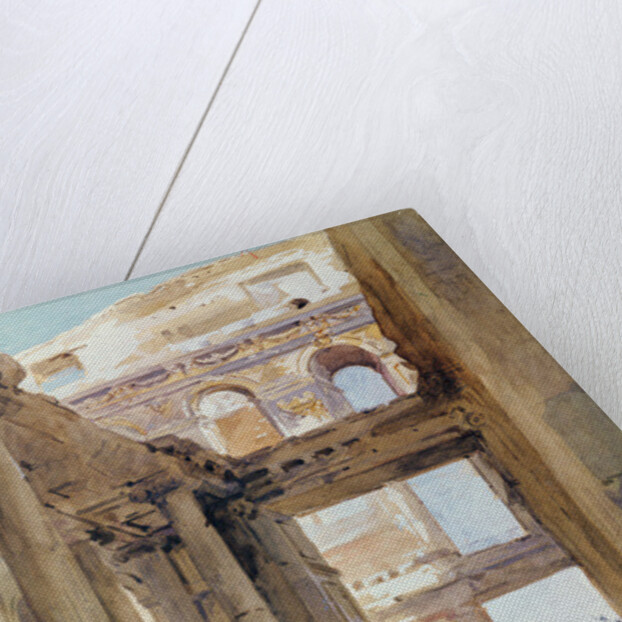 Soldiers in the Ruins of the Tuileries, 7th July 1871 by Isidore Pils