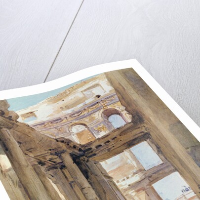 Soldiers in the Ruins of the Tuileries, 7th July 1871 by Isidore Pils