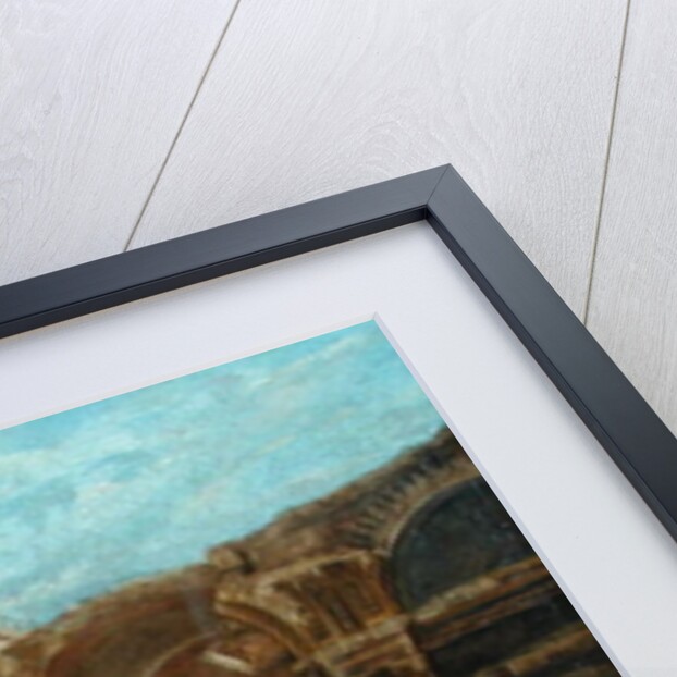 The Tuileries after the Paris Commune, 1871 by Alexandre Marre-Lebrett