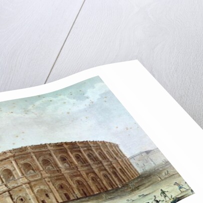 View of the Roman Amphitheatre by Alphonse de Seynes