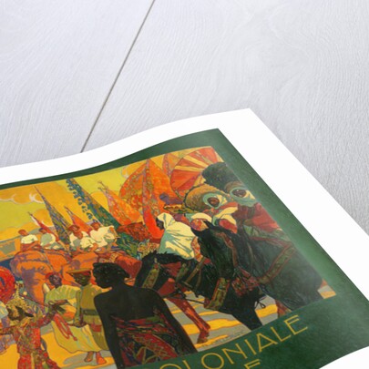 The National Colonial Exhibition, Marseille, April-November 1916, 1922 by David Dellepiane