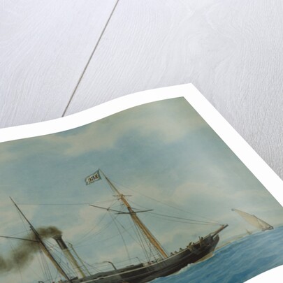 Ocean, the Ship of Captain Combes the Elder by Antoine Roux