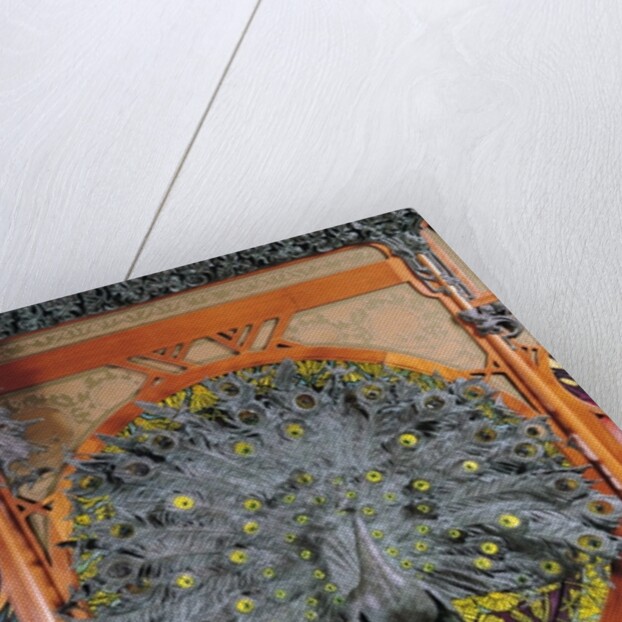 A peacock by Alphonse Marie Mucha