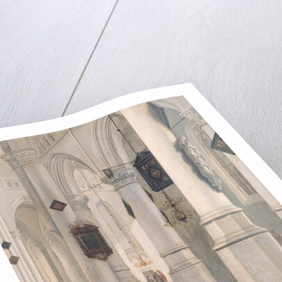 Church Interior by Emanuel de Witte