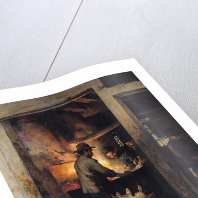 The Tripe Butchers of the Calle de la Madone, Venice, 1900 by Maurice Bompard