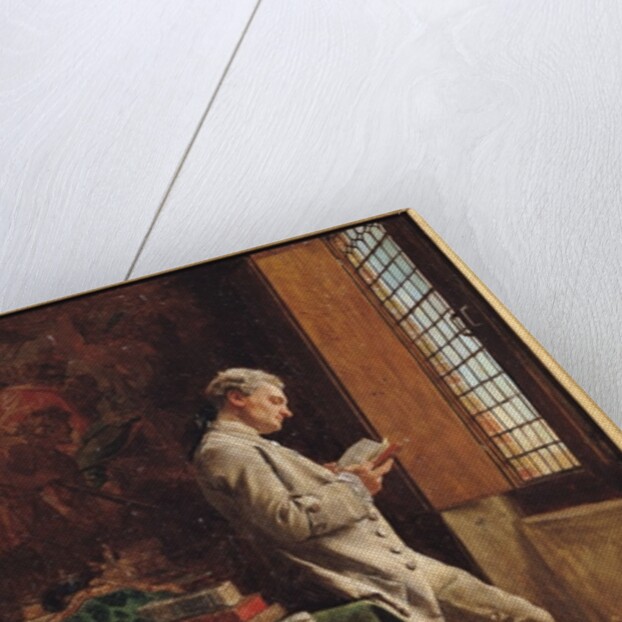 The Reader in White, 1857 by Jean-Louis Ernest Meissonier