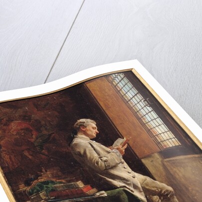 The Reader in White, 1857 by Jean-Louis Ernest Meissonier