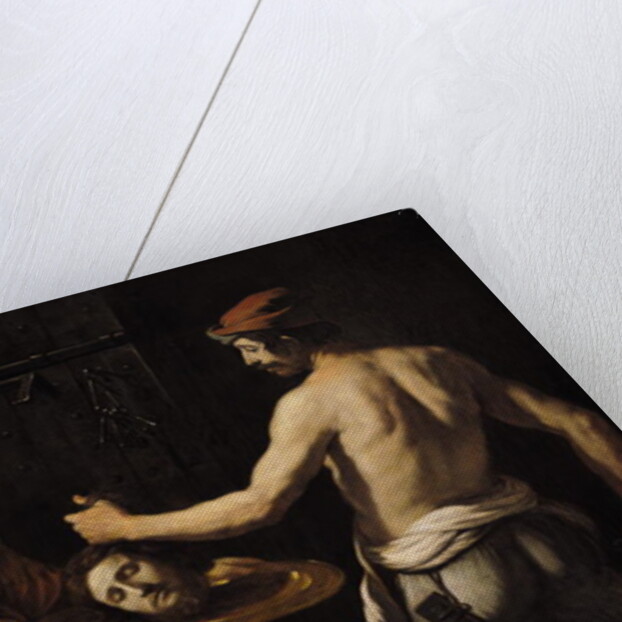 Salome Receiving the Head of St. John the Baptist, 1637 by Guercino (1591-1666)