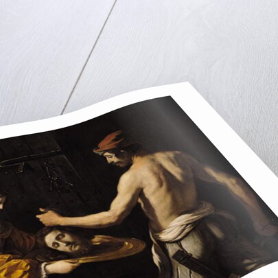 Salome Receiving the Head of St. John the Baptist, 1637 by Guercino (1591-1666)