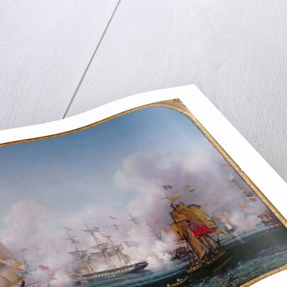 Episode of the Battle of Navarino, 20th October 1827, c.1853 by Ambroise-Louis Garneray