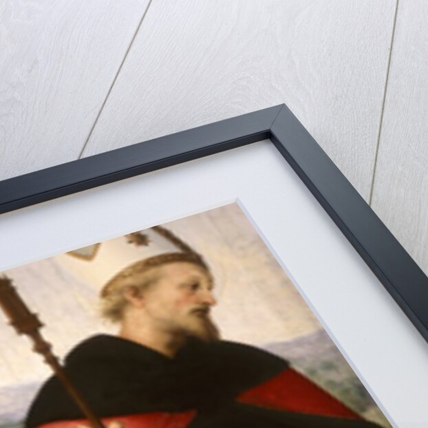 St. John the Evangelist and St. Augustine of Hippo, c.1502-21 by Pietro Perugino