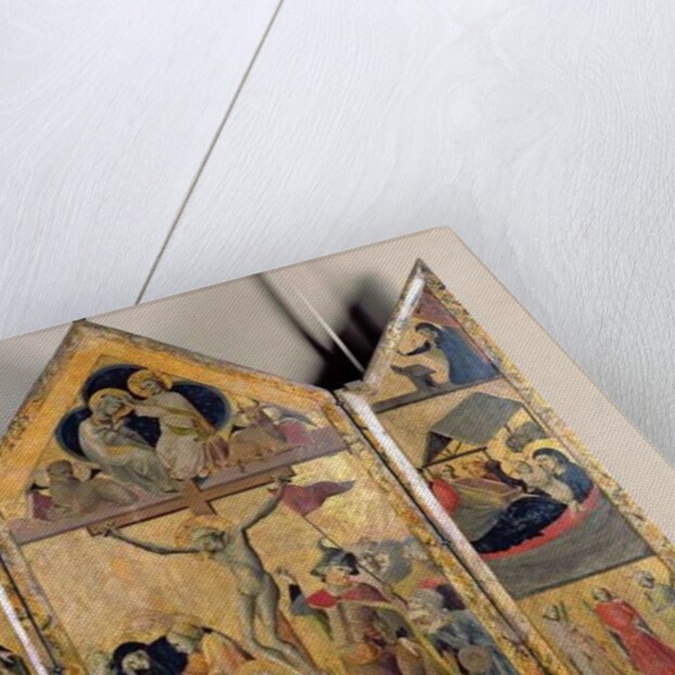 Triptych with Scenes from the Life of the Virgin, 1333 by Italian School