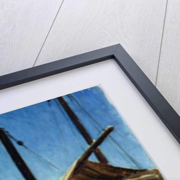 Anzio, The Port by Antoine Auguste Ernest Herbert or Hebert