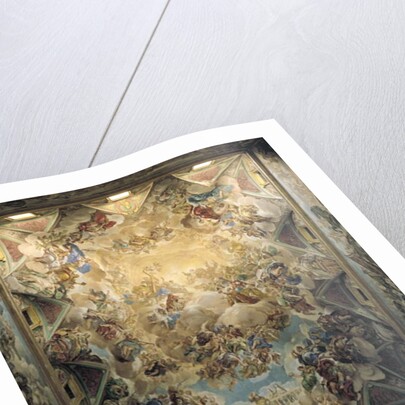The Celestial Glory and the Triumph of the Habsburgs by Luca Giordano