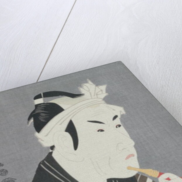 Matsumo Koshiro IV in the Role of Gorebei, the Fish Merchant of Sanya by Toshusai Sharaku