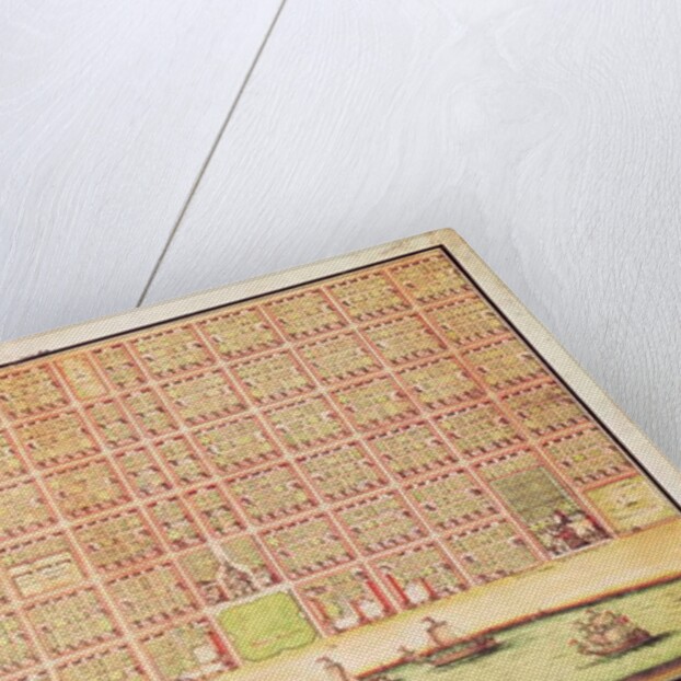 Plan of New Orleans, 1738 by French School