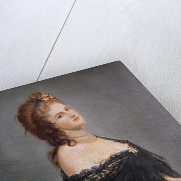 Portrait of Virginia Oldoini Countess of Castiglione by Italian School