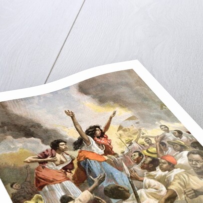 The Royal Princesses Preaching the Holy War in Madagascar by Oswaldo Tofani