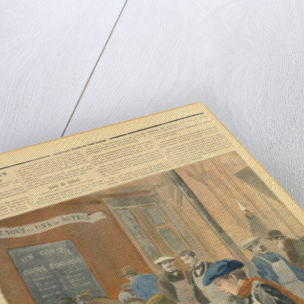The Charity of the Students: The Soup Kitchen at Butte-aux-Cailles by Oswaldo Tofani