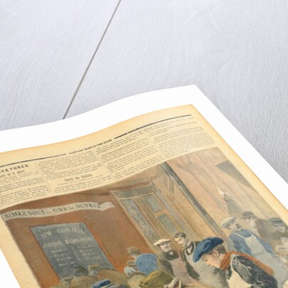 The Charity of the Students: The Soup Kitchen at Butte-aux-Cailles by Oswaldo Tofani