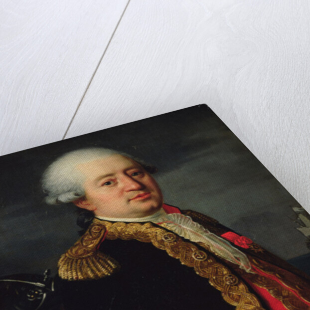 Portrait of the Comte de La Couldre de La Bretonniere by Robert Lefevre