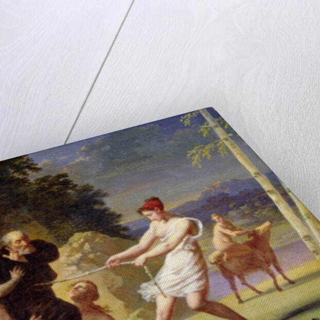 The Temptation of St. Anthony by Jacques Antoine Vallin