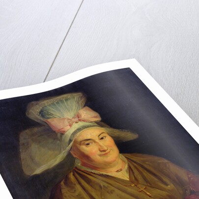 Portrait of a Woman with a Normandy Bonnet by French School