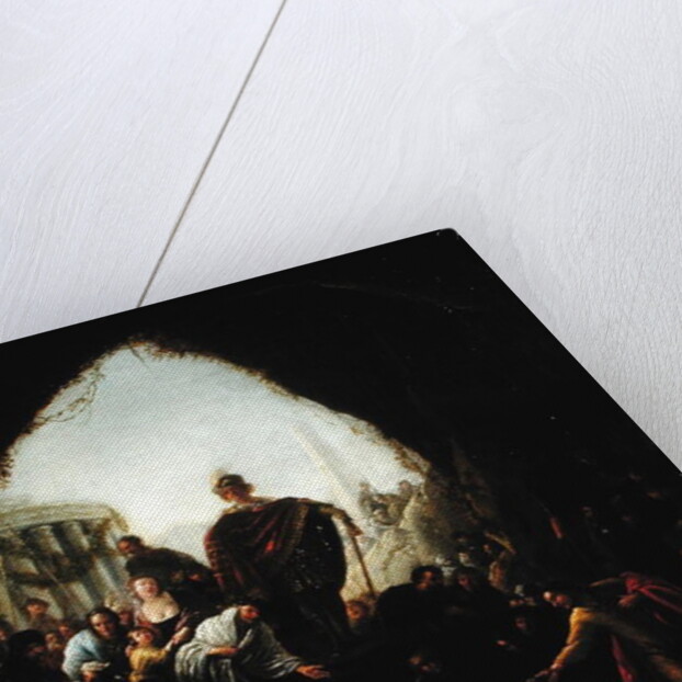 Daniel Killing the Dragon of Baal by Jacob Willemsz de Wet or Wett